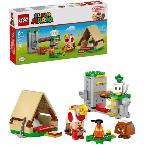 LEGO® Super Mario - Tabara lui Captain Toad 72040, 159 piese