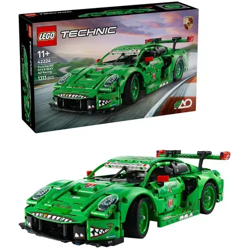 LEGO® Technic - Masina Porsche 911 GT3 R REXY AO Racing 42224, 1313 piese