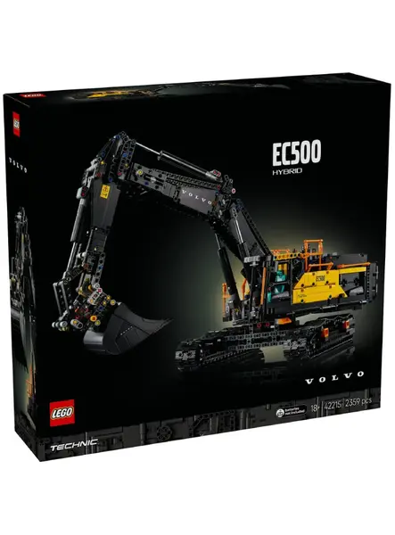 Lego Technic Volvo Ec500 Hybrid Excavator (42215)