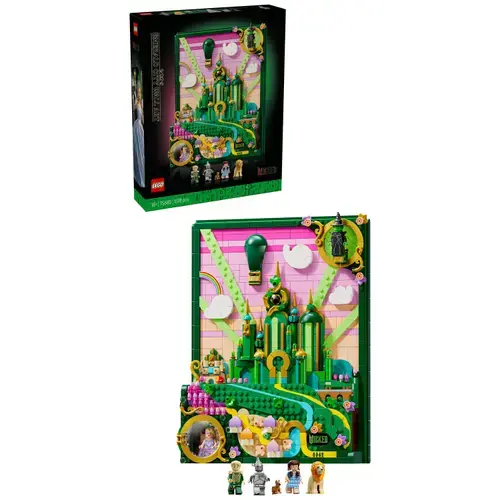 LEGO® Wicked - Tablou Emerald City 75685, 1518 piese