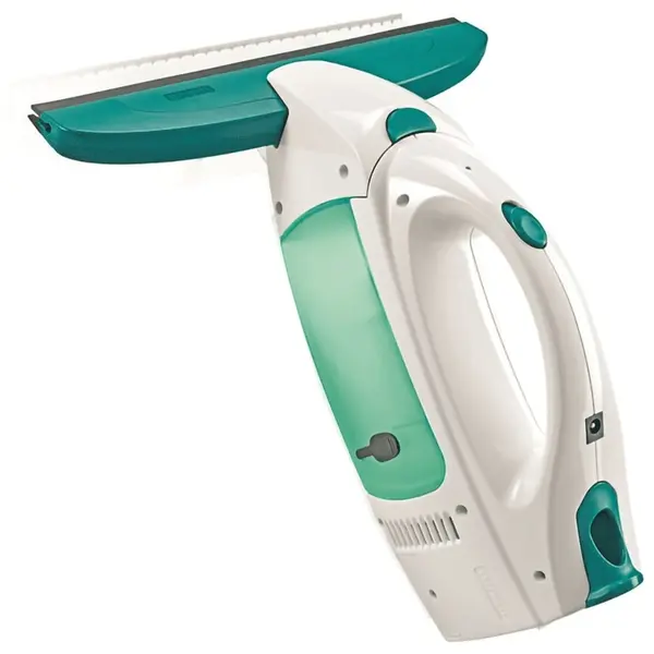 Leifheit Aspirator geam Leifheit Dry&Clean 51000, 5V, autonomie 35 minute, Alb-Verde