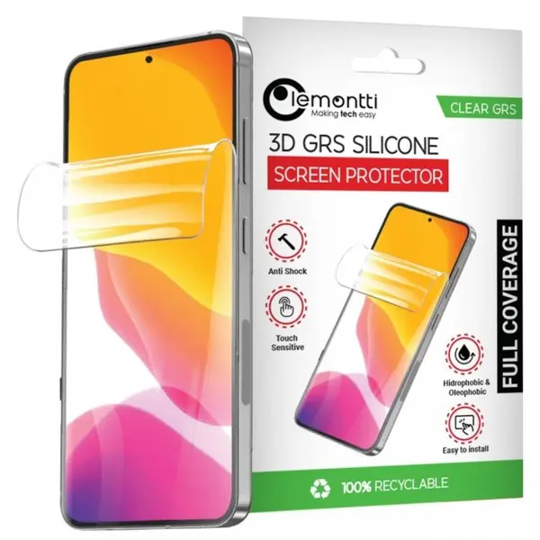 Lemontti Folie Silicon 3D GRS Clear Samsung Galaxy S25 Plus