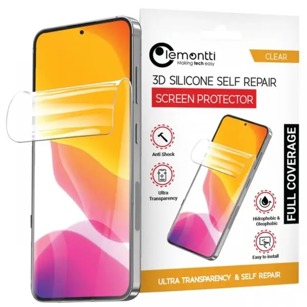 Lemontti Folie Silicon 3D Self-Repair Clear Samsung Galaxy S24 FE