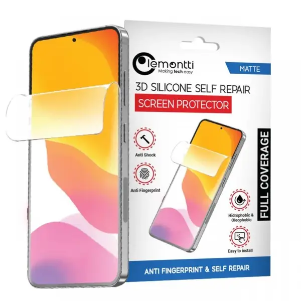 Lemontti Folie Silicon 3D Self-Repair Matte Samsung Galaxy S24 FE