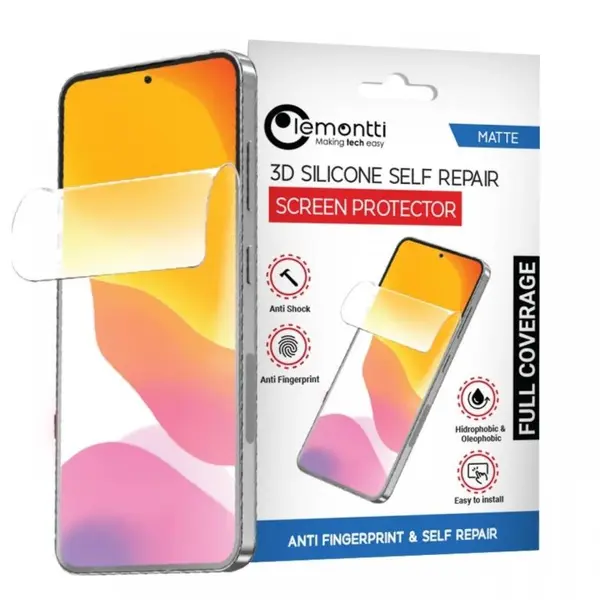Lemontti Folie Silicon 3D Self-Repair Matte Samsung Galaxy S25 Ultra