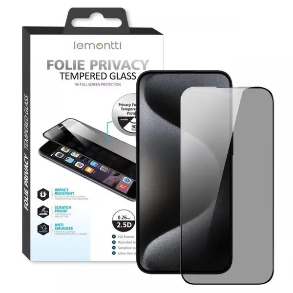 Lemontti Folie Sticla Full Fit Privacy Samsung Galaxy S23