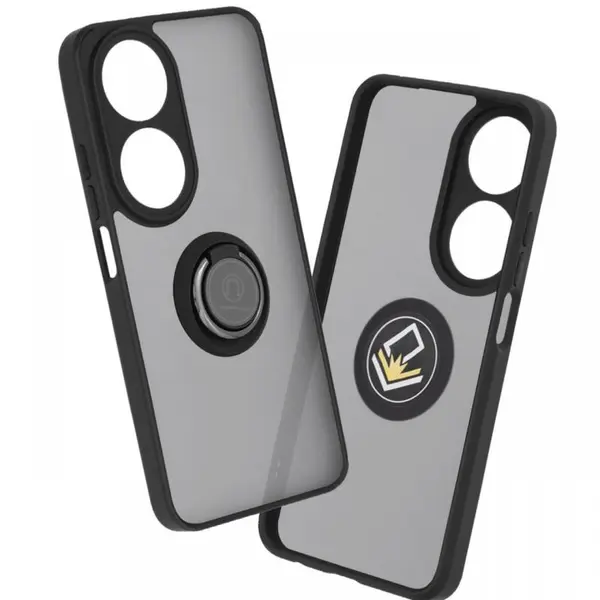 Lemontti Husa Glinth Honor X7b / X7b 5G / 90 Smart Negru