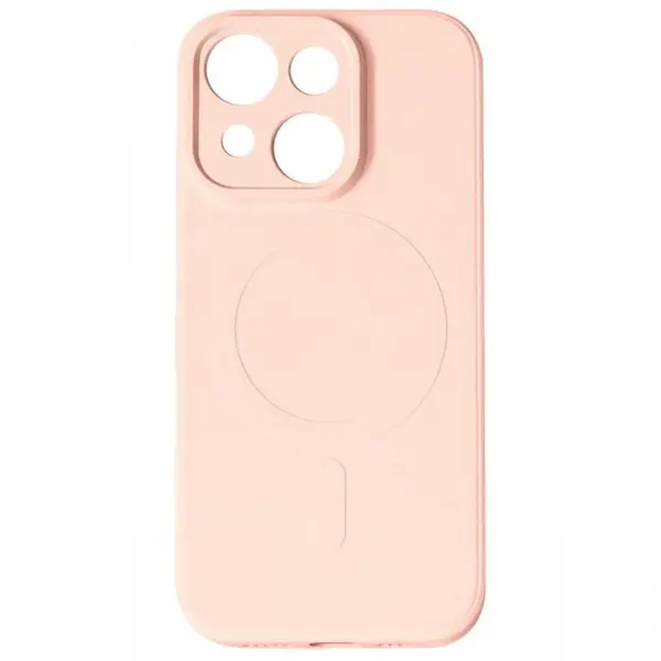 Lemontti Husa Silicon iPhone 15 Plus MagSafe Roz