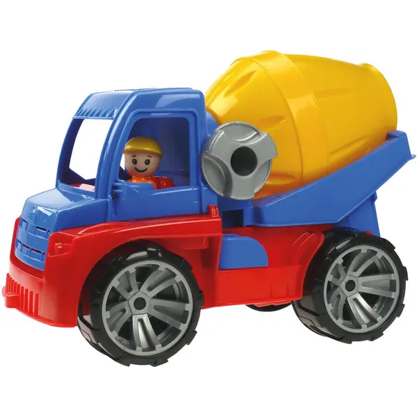 Lena Camion Lena Camion betoniera ZL-04403, Multicolor, Plastic, Varsta minima 2 ani