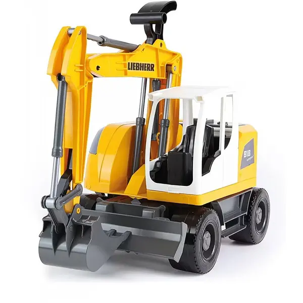 Lena Excavator Lena 04611EC, Galben, Varsta minima 3 ani, Actionare manuala