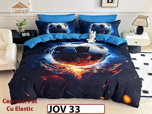 Lenjerie 5D din Finet 6 piese cu Elastic - JOV 33