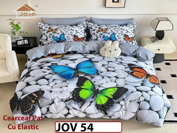 Lenjerie 5D din Finet 6 piese cu Elastic - JOV 54