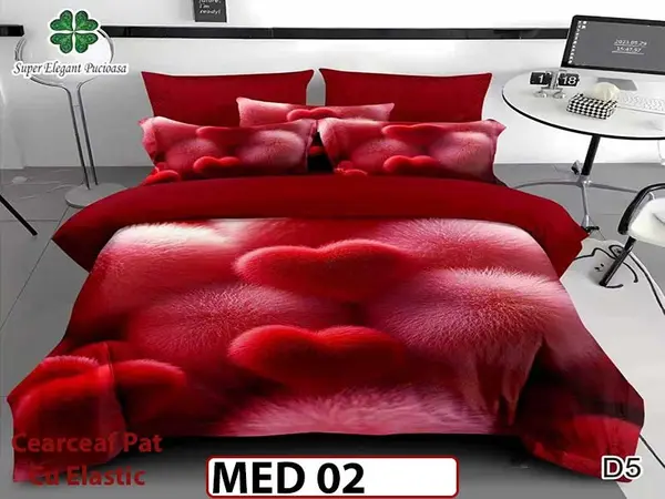 Lenjerie 5D din Finet 6 piese cu Elastic - MED 02
