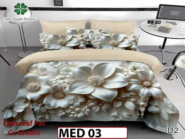 Lenjerie 5D din Finet 6 piese cu Elastic - MED 03