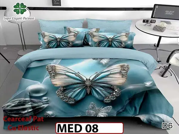 Lenjerie 5D din Finet 6 piese cu Elastic - MED 08