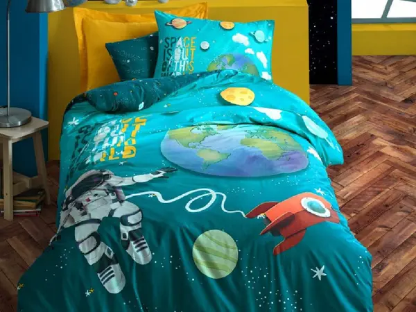 Lenjerie Copii cu Elastic, Little Astronaut (Bumbac 100%)
