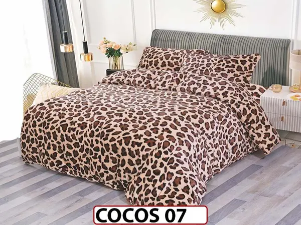 Lenjerie De Pat Cocolino de 2 Persoane cu 4 piese - COCOS 07