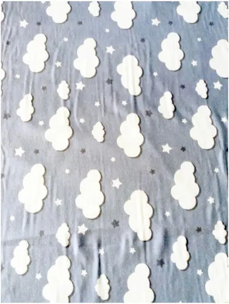 Lenjerie de pat din finet 3 piese 120x60 cm