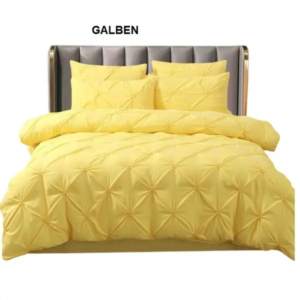 Lenjerie de pat FINET UNI galben 230x240 cm, Ralex | 1 buc