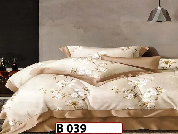 Lenjerie din bumbac 100% 4 piese CasaNewConcept - B 039