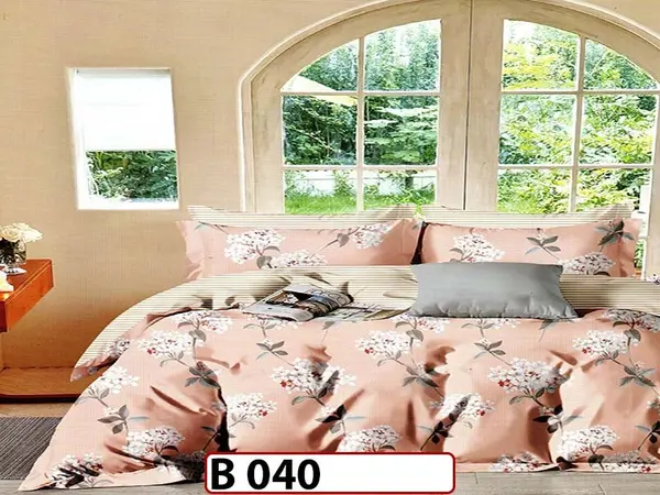 Lenjerie din bumbac 100% 4 piese CasaNewConcept - B 040