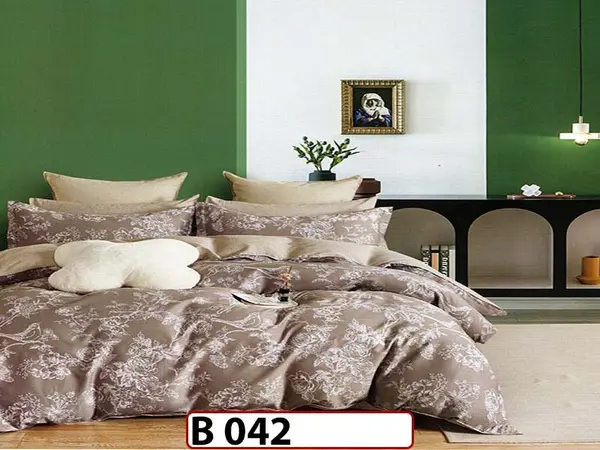 Lenjerie din bumbac 100% 4 piese CasaNewConcept - B 042