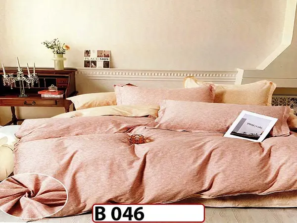 Lenjerie din bumbac 100% 4 piese CasaNewConcept - B 046