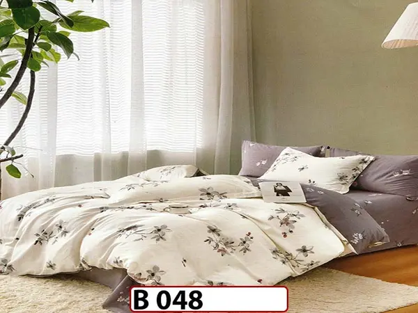 Lenjerie din bumbac 100% 4 piese CasaNewConcept - B048