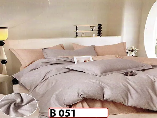 Lenjerie din bumbac 100% 4 piese CasaNewConcept - B051