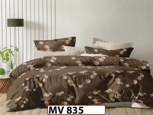 Lenjerie din bumbac Satinat 4 piese Casa New Concept - MV 835