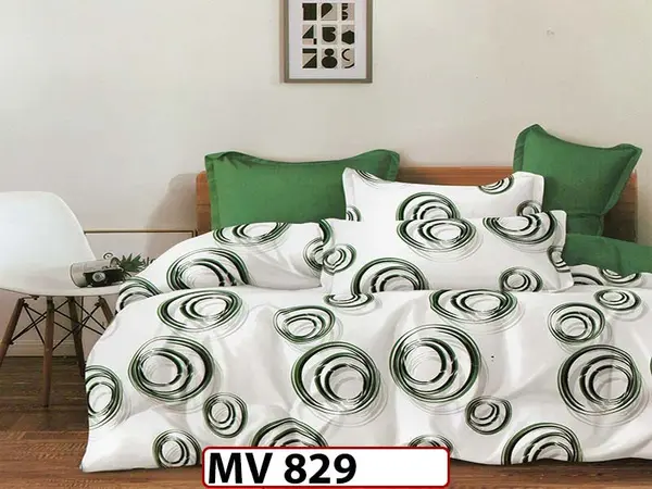 Lenjerie din bumbac Satinat 4 piese Casa New Concept - MV829