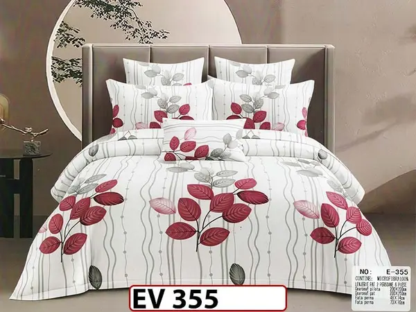 Lenjerie din bumbac Satinat 6 piese Casa New Concept - EV355