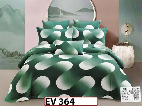Lenjerie din bumbac Satinat 6 piese Casa New Concept - EV364