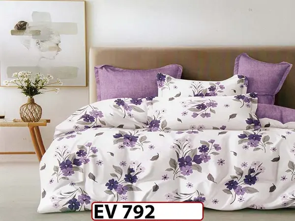Lenjerie din bumbac Satinat 6 piese Casa New Concept - EV792