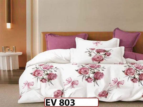 Lenjerie din bumbac Satinat 6 piese Casa New Concept - EV803