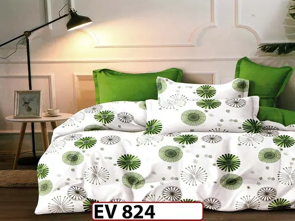 Lenjerie din bumbac Satinat 6 piese Casa New Concept - EV824