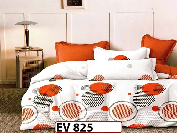 Lenjerie din bumbac Satinat 6 piese Casa New Concept - EV825