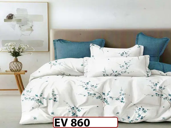 Lenjerie din bumbac Satinat 6 piese Casa New Concept - EV860