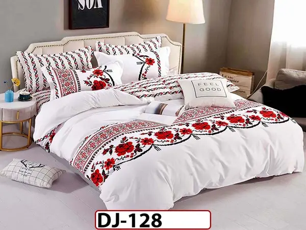Lenjerie din finet 4 piese o persoana Cod - DJ128