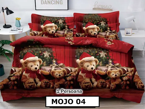 Lenjerie din finet 4 piese o persoana Cod - MOJO04