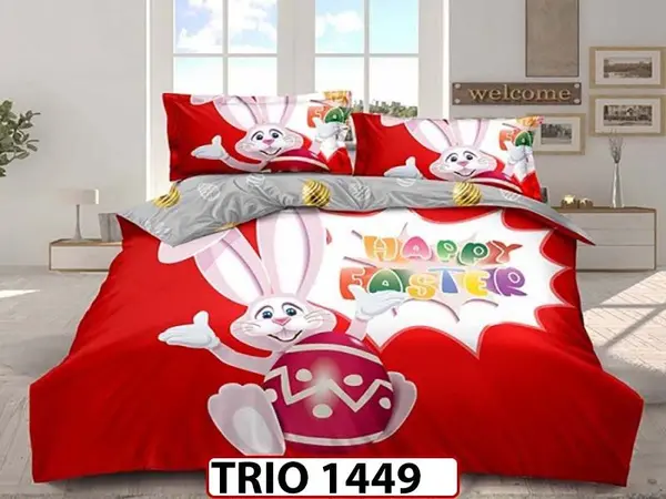 Lenjerie din finet 4 piese - TRIO1449