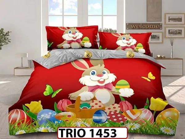 Lenjerie din finet 4 piese - TRIO1453