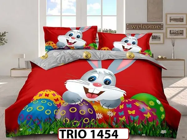 Lenjerie din finet 4 piese - TRIO1454