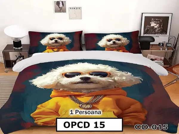 Lenjerie din Finet 5D cu 4 Piese fara Elastic - OPCD15