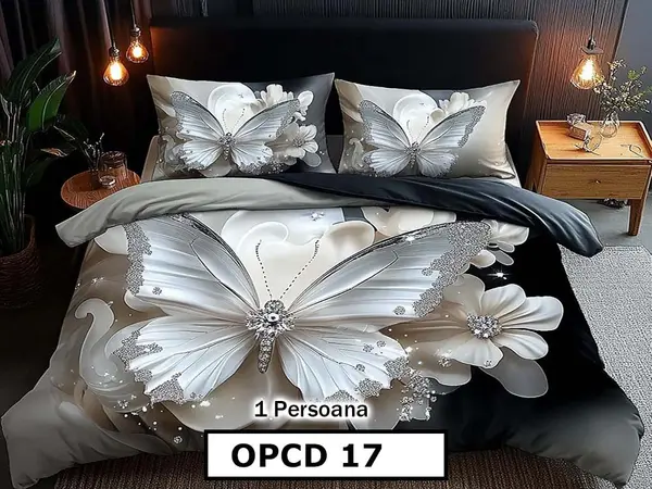Lenjerie din Finet 5D cu 4 Piese fara Elastic - OPCD17