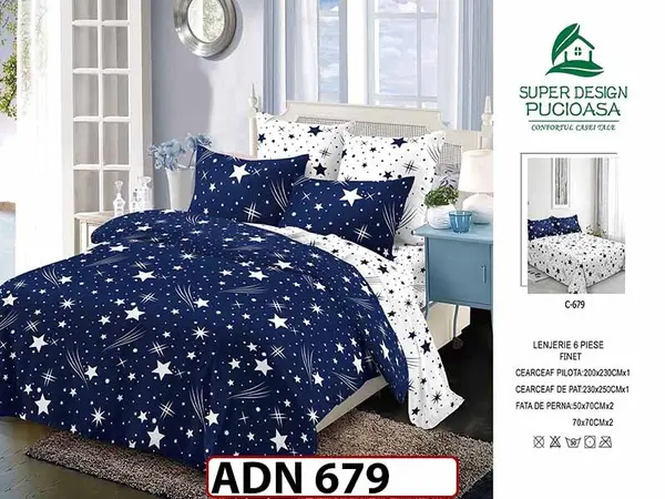 Lenjerie din finet 6 piese - ADN 679