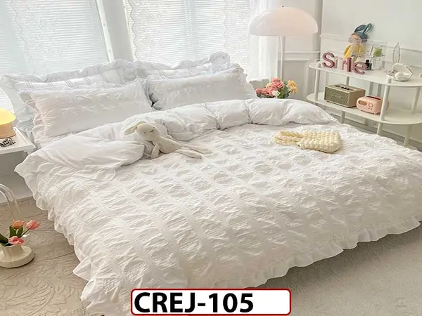 Lenjerie din Finet 6 piese Creponata - CREJ105