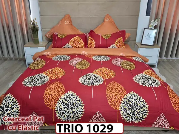 Lenjerie din finet 6 piese cu elastic - TRIO1029