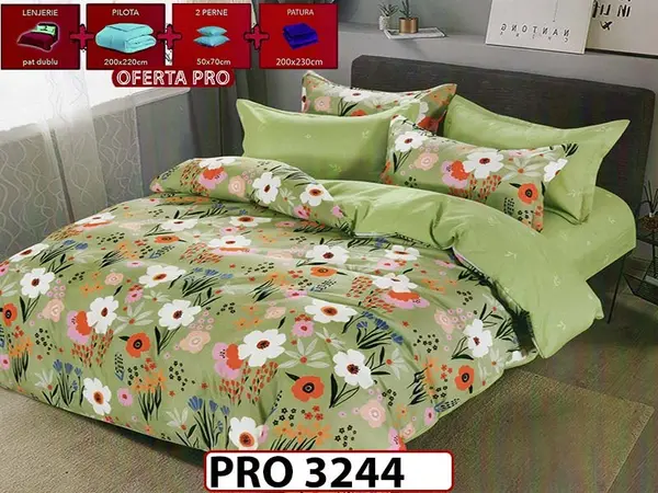 Lenjerie din finet 6 piese - PRO 3244