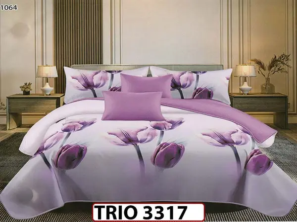 Lenjerie din finet 6 piese - TRIO3317